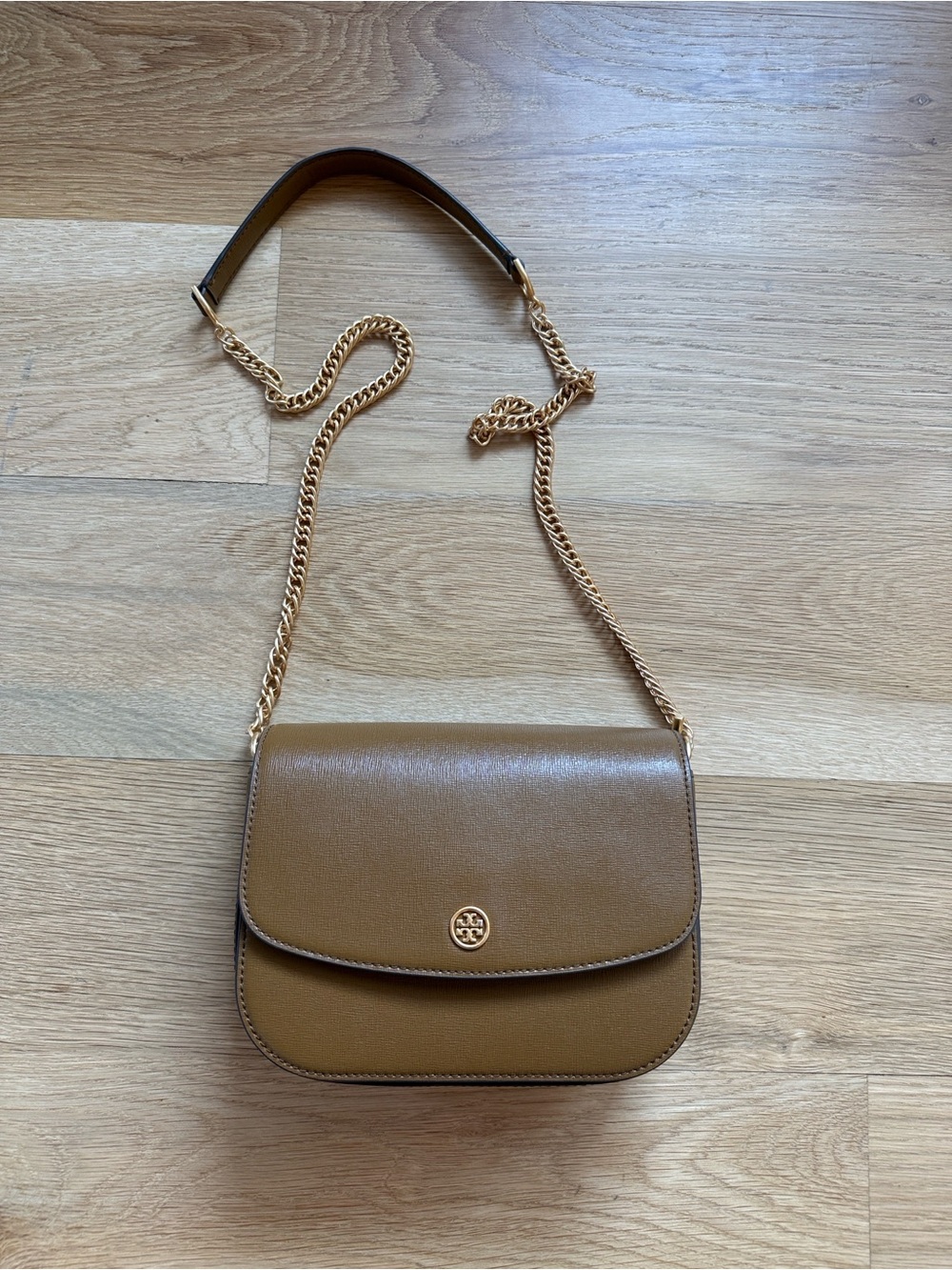 Tory Burch Convertible Shoulder Bag in Brown